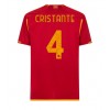 AS Roma Bryan Cristante #4 Hjemmedrakt 2023-24 Kortermet